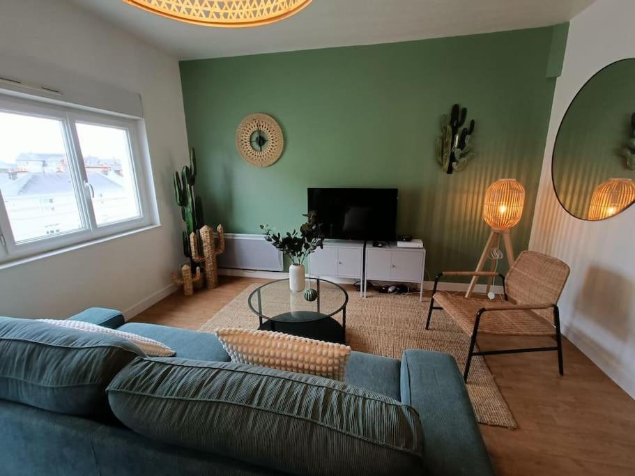 Le Cactus - Gare Leilighet Angers Eksteriør bilde